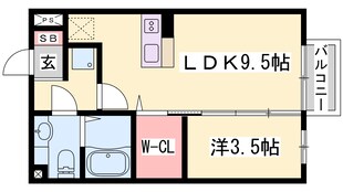 西脇市駅 徒歩18分 2階の物件間取画像